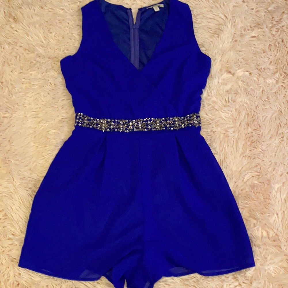 Royal Blue Romper